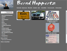 Tablet Screenshot of bernd-huppertz.de